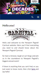 Mobile Screenshot of newportpagnellcarnival.com